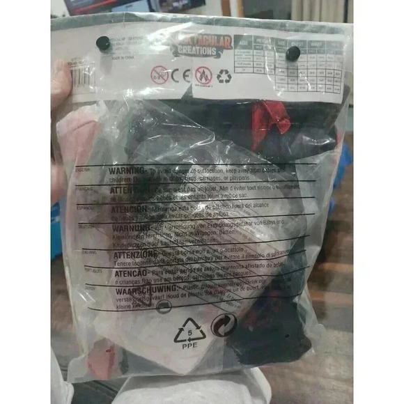 Spooktacular Creations Ninja Costume Kids, Muscle Ninja Deluxe Set for Kungfu 3T - Picture 4 of 6